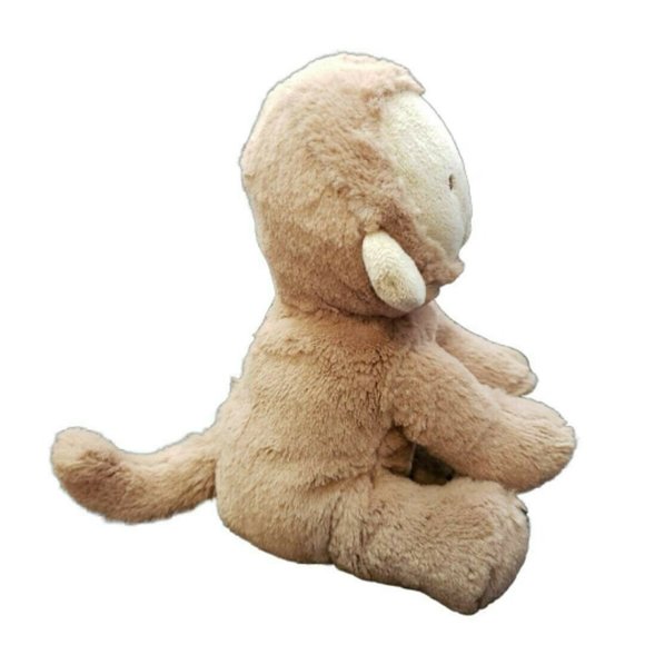 Carter's Child of Mine Baby Monkey Plush 8" Rattle Stuffed Animal Toy - Picture 3 of 5